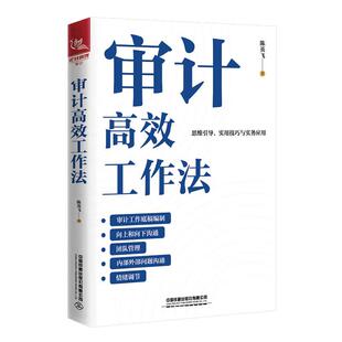 审计高效工作法 陈英飞 中国铁道出版社9787113315993正版书籍