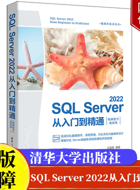 SQL Server 2022从入门到精通（视频教学超值版）数据库技术丛书王英英清华大学出版社正版书籍9787302663485