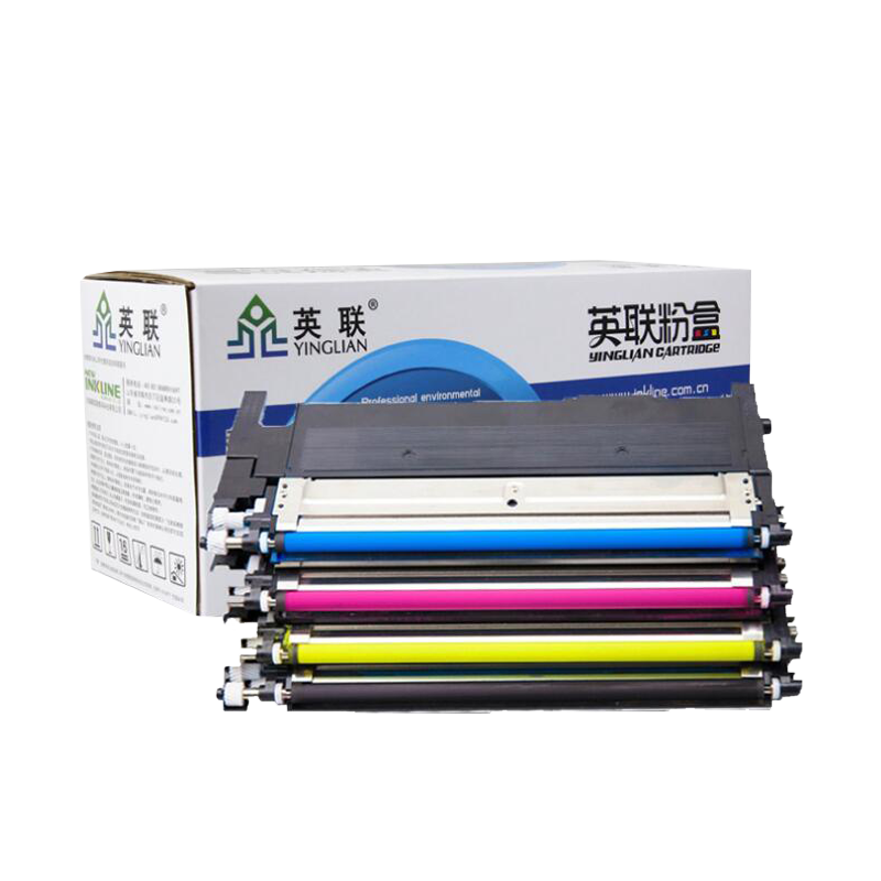 英联 适用联想cs1811粉盒lt181硒鼓cs1811彩色激光打印机墨盒碳粉