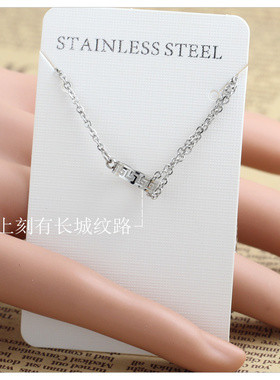 小圆环银色choker短项链女高级感轻奢小众锁骨链颈链项圈礼服配饰