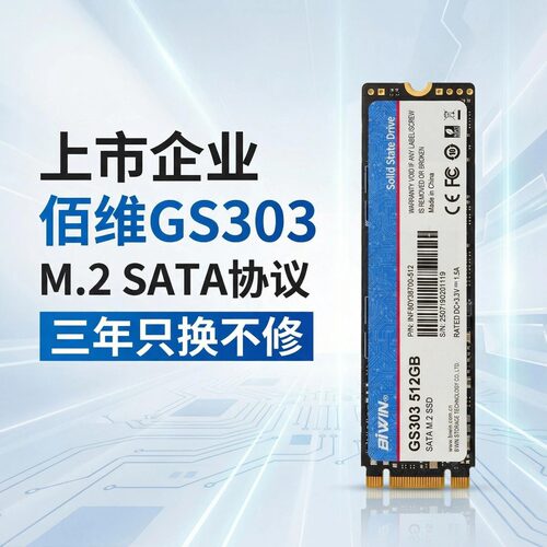 佰维GS303512GSATA固态硬盘