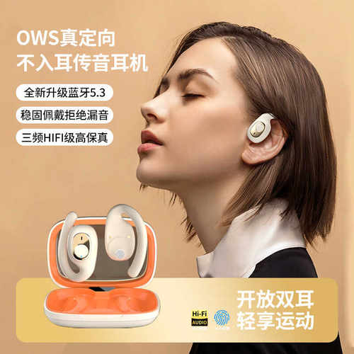 OWS太空舱IPX5蓝牙耳机5.4挂耳式