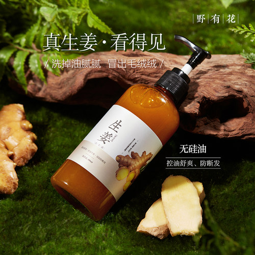 长出小天线生姜洗发水防断发