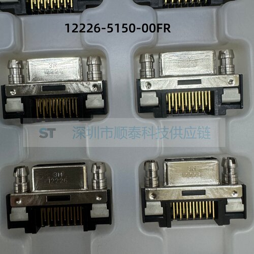 3M26P弯脚工业相母座连接器