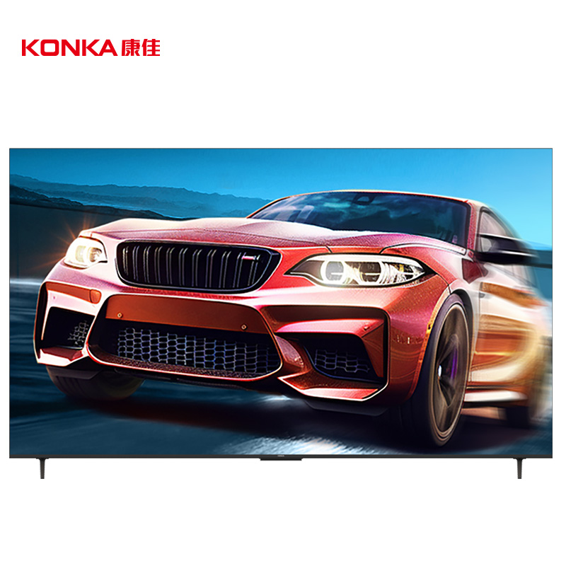 康佳85英寸85E8AE高刷智能语音4K网络电视护眼游戏家用大