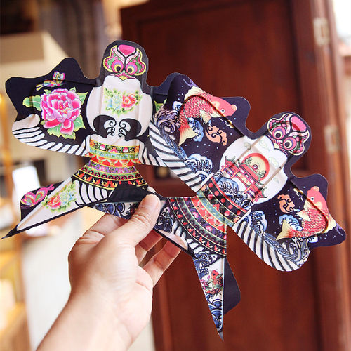 沙燕小纸鸢风筝特色手工艺品