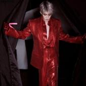 檀健次同款 走秀服 男歌手舞台表演服夜店酒吧男装 红色亮片西装 套装