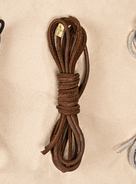 编界Rewrite 鞋带自由 牛皮鞋绳/油蜡鞋绳/扁形鞋绳//超长鞋绳