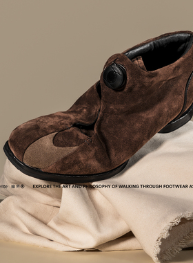 REwrite编界「山巷漫访」秋冬中邦休闲皮鞋NARO-FIT™Ortholite®