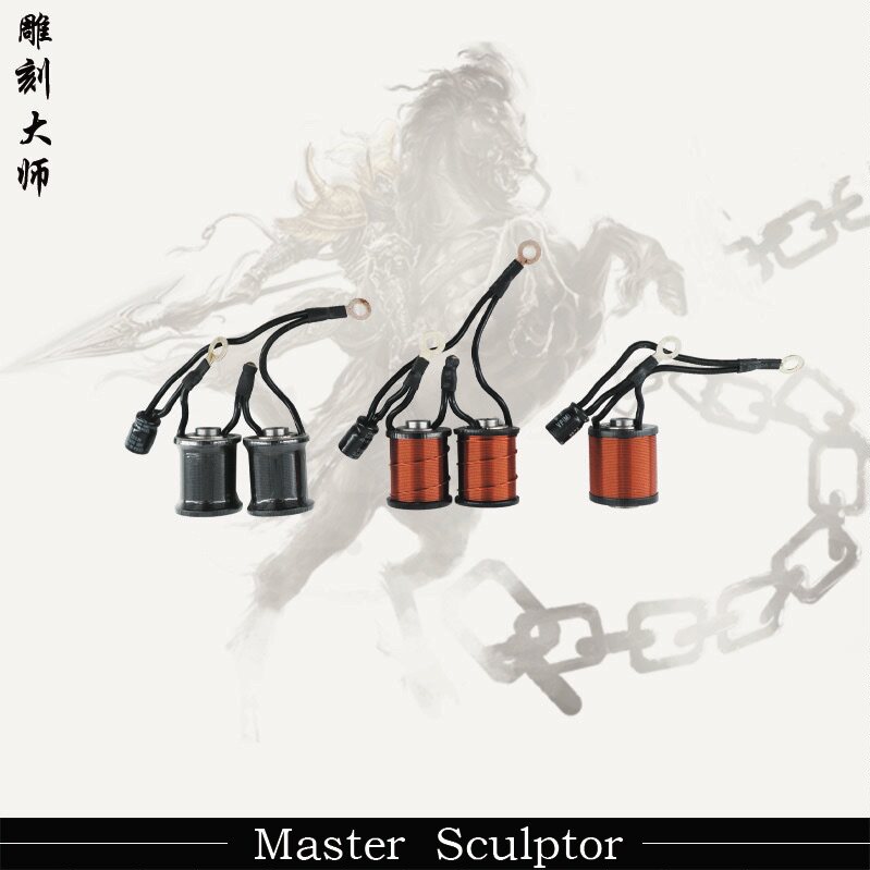 雕刻大师纹身机手工缠绕纹身机线圈 免费私人订制 线圈纹身机