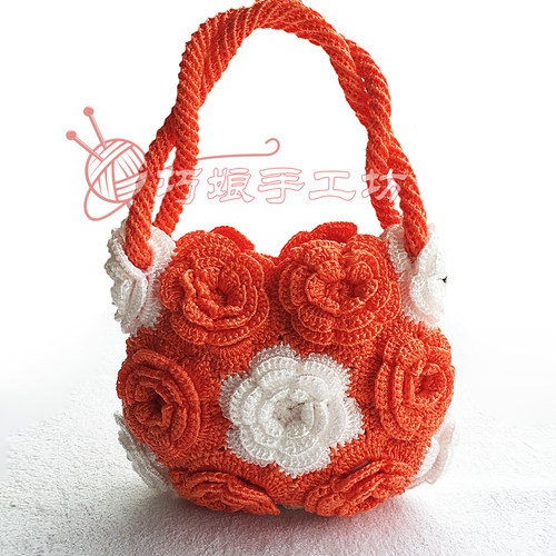 民族风手工钩包订制手提包