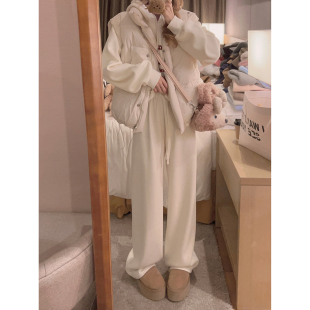 加绒加厚休闲裤 Yukiss 无侧缝版 显瘦神裤 窄版