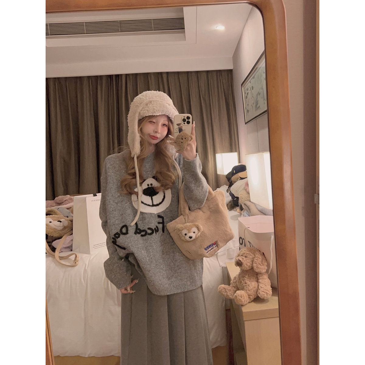 Yukiss11.26【小狗字母毛衣】