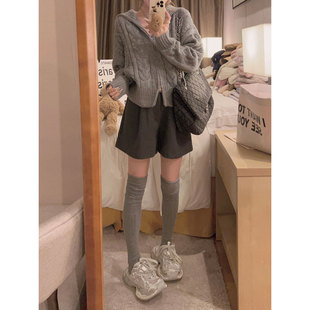巨巨显腿细～ Yukiss 短裤 羊毛西装 可搭万物