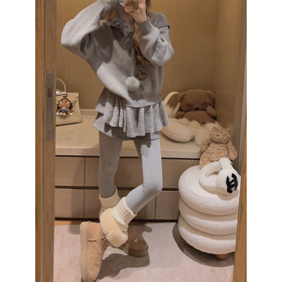 Yukiss【ins博主款/裙摆可拆卸毛衣！内搭针织连衣裙】