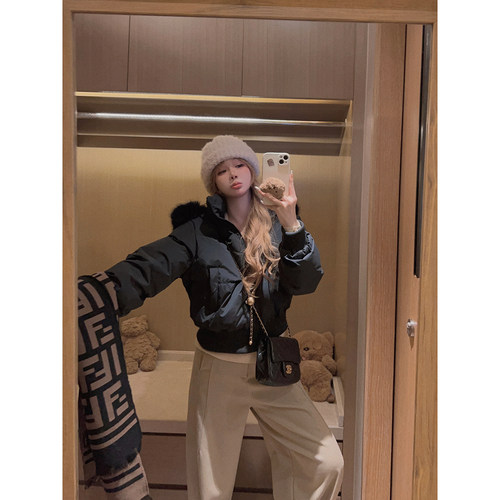 Yukiss【棉服+羽绒双版本！收腰羽绒服/90白鸭绒外套～】