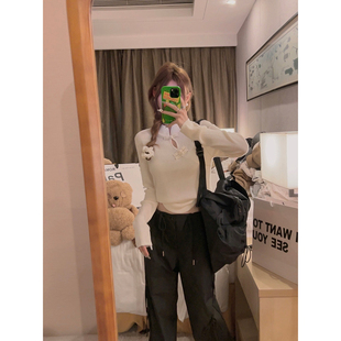 盘扣针织衫 新中式 复古小立领针织上衣 福利清仓5折 Yukiss