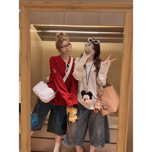 Yukiss【网球Girl！空气层华夫格卫衣/刺绣软糯T恤衫】