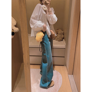 小宽松微喇裤 显瘦10斤 拯救五五分身材 Yukiss