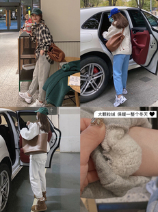 Yukiss【大颗粒运动裤】敲保暖的一条～冬季刚需款/加厚加绒裤子