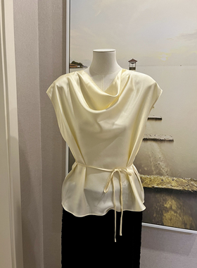 荡领真丝强势回归 放大身材优势 适合不同体型 100蚕丝美得很高级