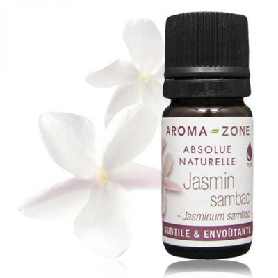 法国aroma zone AZ 野生小花茉莉原精精油2ml jasmin sanmbac