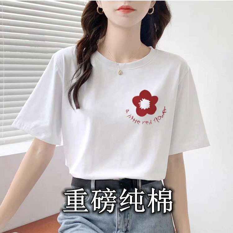 女装短袖t恤夏季新款韩版潮学生宽松半袖上衣打底衫