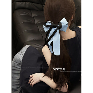 时尚 蝴蝶结发圈新款 发绳高级感百搭头绳发饰头饰 网红同款 NINE九