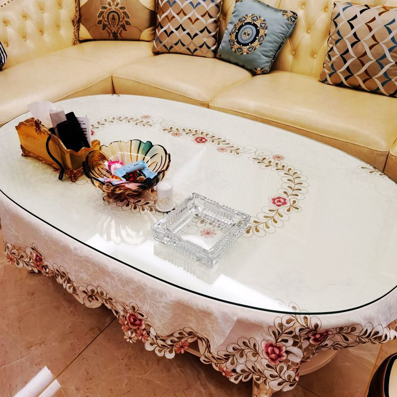 简约小清新椭圆茶几布正方形圆形