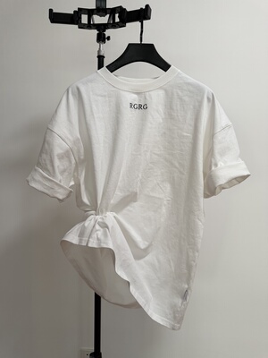 出口日本原单捡漏夏季新款圆领短袖T恤男女宽松休闲百搭上衣