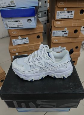 李宁猫爪鞋女鞋老爹鞋运动鞋夏季新款透气鞋子休闲鞋