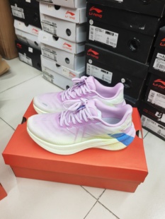 特步女士360Xlite女子专业竞速体测跑步鞋薄网运动鞋无原盒处理