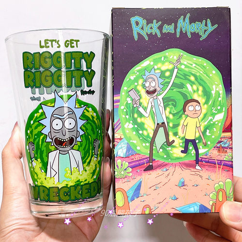 Rick瑞克和莫蒂传送玻璃杯马克杯