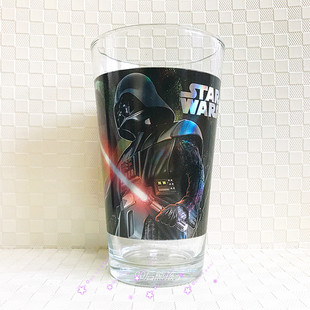 星球大战黑武士达斯维达光剑钢化玻璃杯马克杯情侣创意办公水杯子