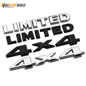 适用于牧马人指南者越野4X4车贴金属LIMITED四驱车标车身装饰贴