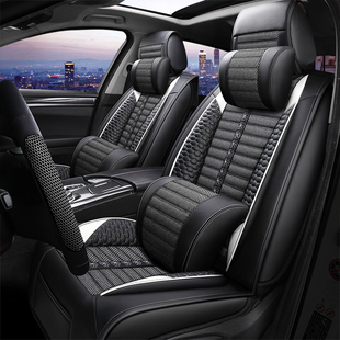 大众帕萨特速腾汽车座套四季 2017款 通用亚麻全包围坐垫 2015 2011