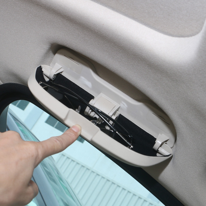 适用于宝马x3车载眼镜盒 Ix3/530LI/525/520/535LE 5系眼镜夹汽车