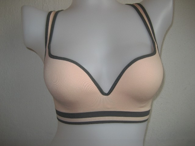 包邮清～日单 无钢圈无钢托工字背文胸 聚拢托胸 中厚款 运动内衣