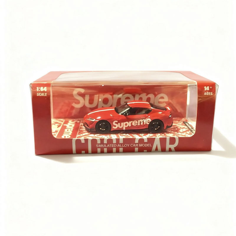 1:64 丰田速霸 A90 Supreme 涂装 仿真合金汽车模型 摆件