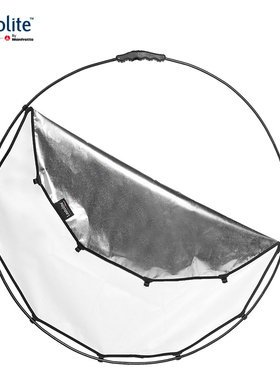 丽图徕 Lastolite by Manfrotto LR3320手持圆形反光板（柔银/柔