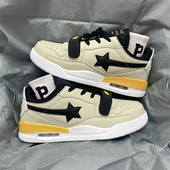 气垫减震运动小白鞋 子男ins潮2024夏季 新款 男鞋 国潮百搭休闲板鞋