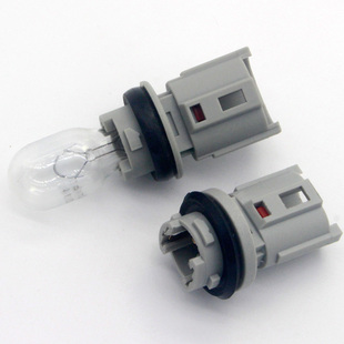 适用雪佛兰赛欧3高位刹车灯座后窗高位制动灯底座卤素灯接头插头