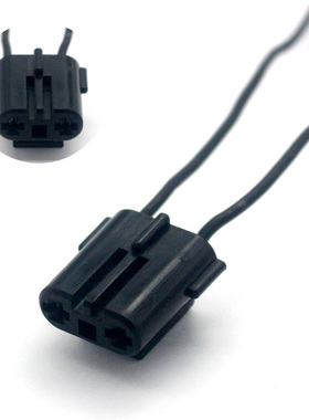 适用帝豪新能源EV Pro帝豪GL GS前大灯插头接头插座远近一体灯HB3