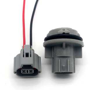 适用于解放j6p前转向灯座前转弯灯底座方向灯泡24V卤素灯泡