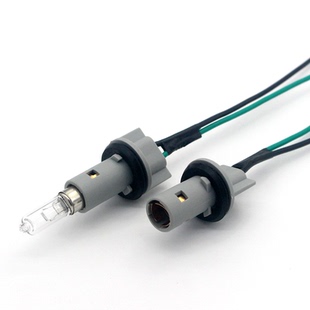 适用于海马S7刹车灯灯座后尾灯底座H21W卤素灯泡插座接头