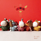 小福马马上毛绒小马挂件玩偶手工文创挂饰包挂钥匙扣