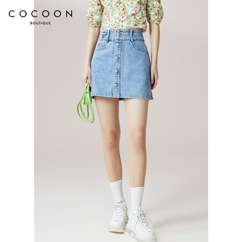 商场同款裙子COCOON设计感