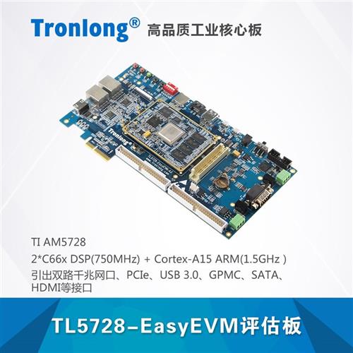 创龙AM5728工业开发板 AM5728 Cortex-A15 C66x ARM+DSP EtherCAT