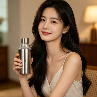 品质好物推荐：纯钛冷泡杯茶水分离便携男女高档个人杯 450ml