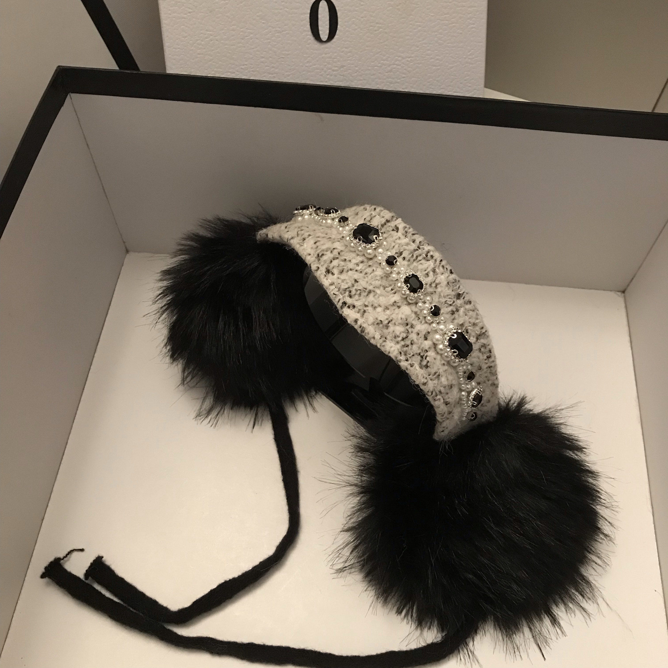 韩系ins风毛绒耳套女冬季加厚保暖护耳捂头戴式耳罩耳包户外防风